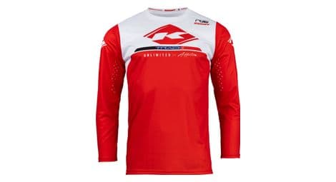 Maillot kenny track raw rouge