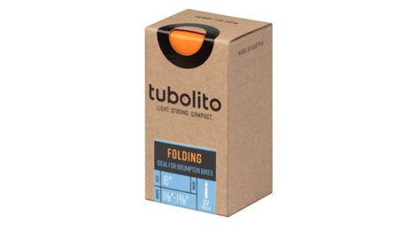 Chambre à air tubolito folding vélo pliant 16 presta 42 mm