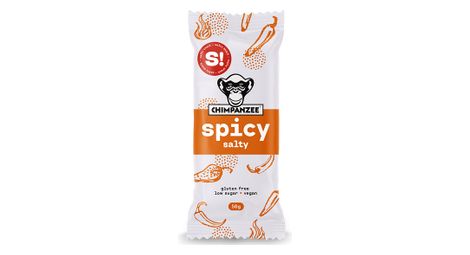 Barre energetique chimpanzee salty bars spicy paprika 50g