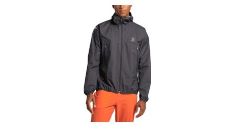 Giacca impermeabile haglöfs l.i.m proof uomo nero