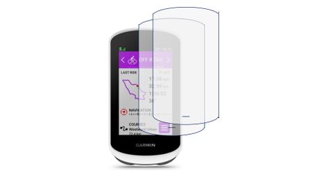 Lot de 2 écrans de protection pour Garmin Edge Explore 2