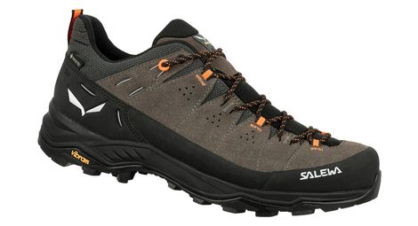 Zapatillas de senderismo salewa alptrainer 2 gore-texmarrón/negro