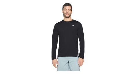 Maillot manches longues new balance accelerate noir