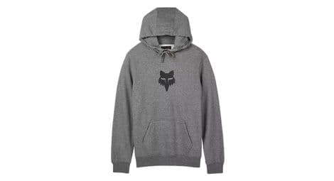 Sweat à capuche fox head pullover gris