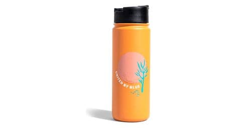 United by blue insulated steel travel bottle 18oz rust 532ml