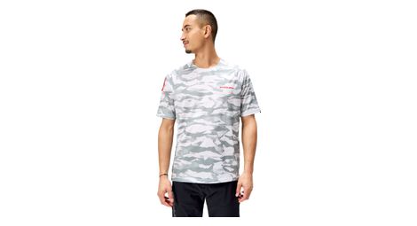 Maillot manga corta endura mountain camo gris hombre