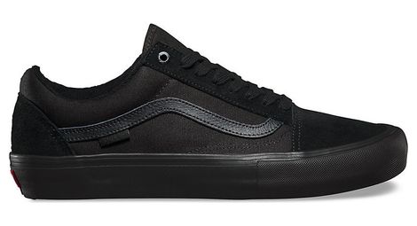 Vans old skool negras piel sales