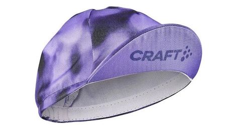 Casquette de vélo craft adv gravel lavande noir