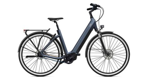 Velo de ville electrique o2 feel iswan city boost 8 1 univ shimano nexus inter 5 e di2 5v 432 wh 28   gris anthracite   produit reconditionne - Comme neuf sur Alltricks