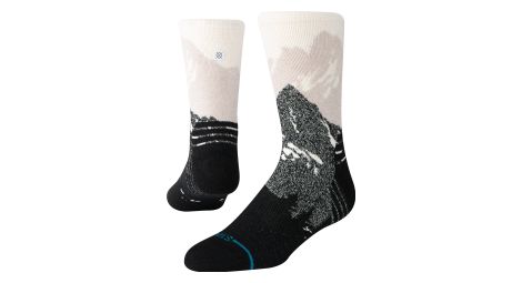 Chaussettes stance out of range hike crew blanc/gris