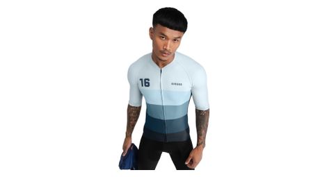 Maillot vélo manches courtes homme Cyclisme M2 Hardknott Pass Bleu Marine