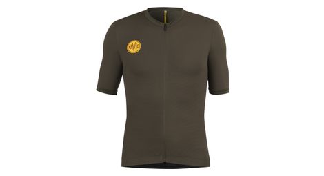 Maillot de manga corta mavic heritage caqui