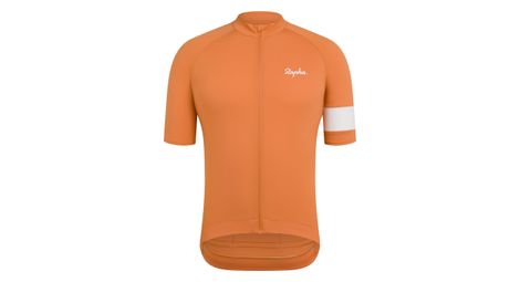 Maillot manches courtes rapha core lightweight orange