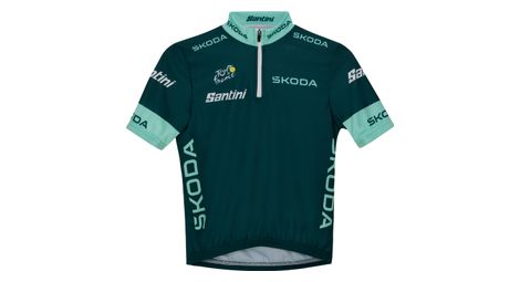 Maillot de manga corta Santini del Tour de Francia para niños: «Mejor sprinter»