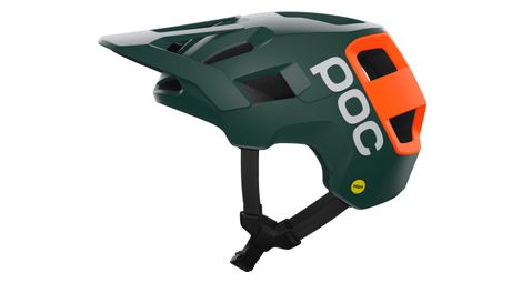 Poc Kortal Race Mips Mountainbike-Helm, grün/orange