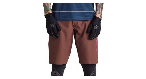 Pantalón corto mtb troy lee designs flowline superlyte marrón