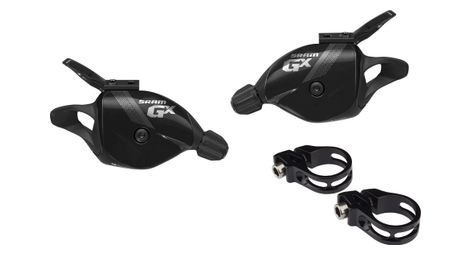 Sram paire de trigger gx double plateaux noir