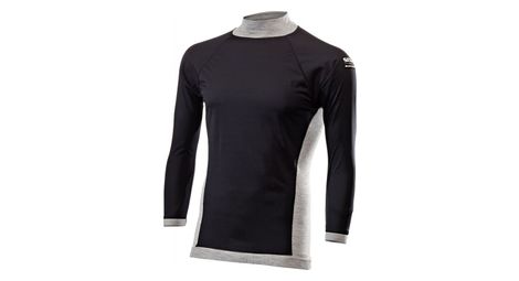 Sous maillot manches longues sixs ts4 merinos noir gris