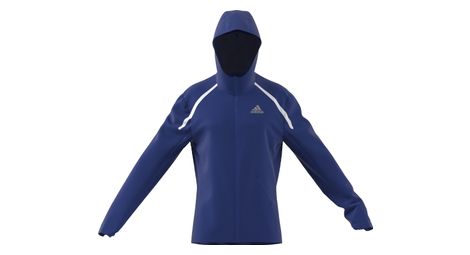 adidas Running Marathon wasserdichte Jacke Blau Herren