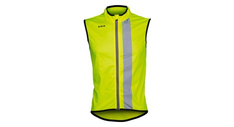 Veste sans manches reflechissante wowow maverick jaune fluo