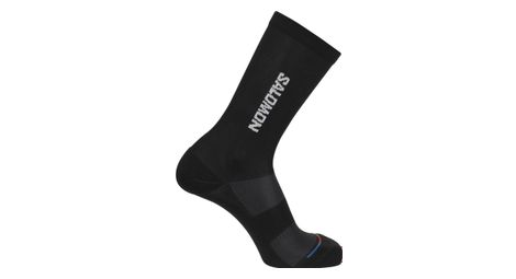 Chaussettes salomon 365 crew noir unisex