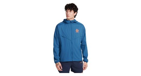 Veste coupe-vent nike windrunner brs van life bleu orange