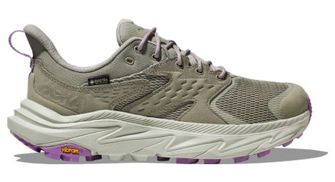 Chaussures outdoor hoka one one anacapa 2 low gtx gris violet femme