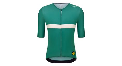 santini tour de france short sleeve jersey yellow jersey with col du tourmalet in green unisex