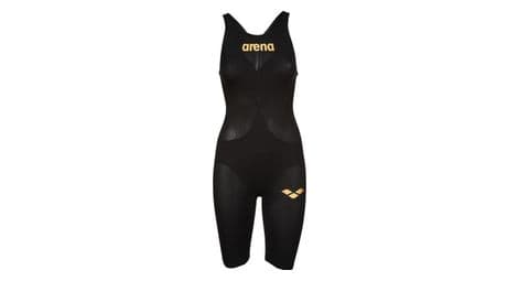 Maillot de bain compétition arena femme powerskin carbon air noir or