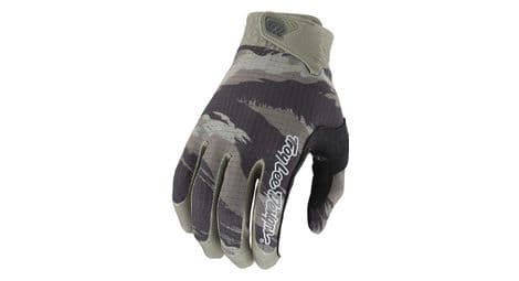 Troy lee designs air brushed camo army guantes verdes