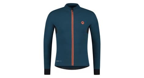 Maillot manches longues velo rogelli distance homme bleu