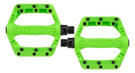 Pedales sdg slater junior vert fluo