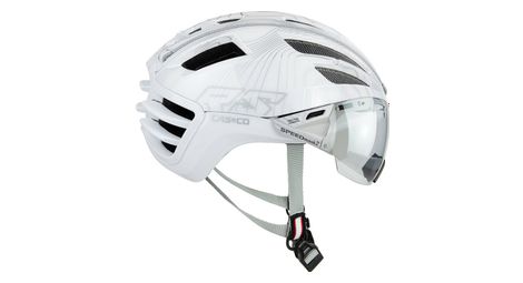Casque casco speedairo2 rs blanc pure motion visiere photochromique vautron
