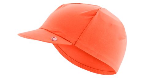 Casquette unisexe castelli premio 2 orange