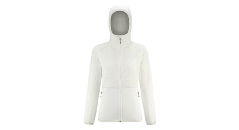 millet chamonix highloft hoodie women s white fleece