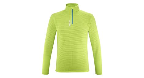 Forro polar de manga larga millet intense verde