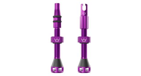 Valves Tubeless Peaty's V2 Holeshot Fast Flow Violet