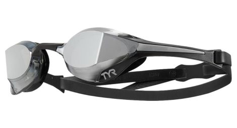 Lunettes de natation tyr tracer x elite miroir silver/black