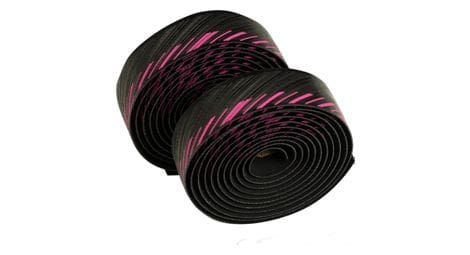 Cinta de manillar silca nastro cuscino negro/rosa