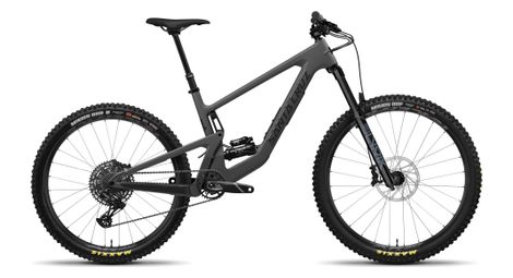 Santa cruz bronson carbon c geveerde mtb sram gx eagle 12v 29''/27.5'' (mx) mat zwart