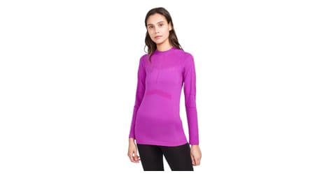 Craft active intensity purple women's long sleeve jersey