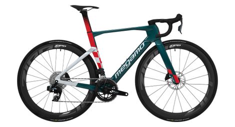 Vélo de Route Megamo Pulse 07 SLR Sram Rival AXS 12V 700 mm Vert/Orange/Argent 2027
