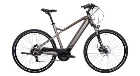 Moustache Bikes Velo Electrique Moustache Samedi 28 3 Shimano Nexus 2023 Titanium Mat