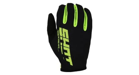 Gants shot bmx rogue ultralight black neon yellow