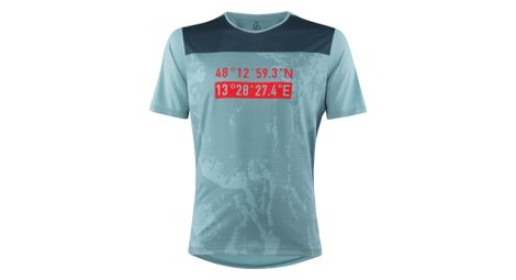 Loeffler maillot cycliste manches courtes M MTB T-shirt Roots Titan - Bleu