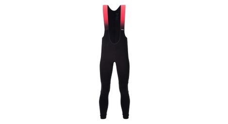 Lange Trägerhose Santini Prime Schwarz/Koralle
