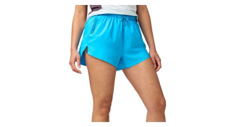 Short Brooks Cascadia Bleu Femme