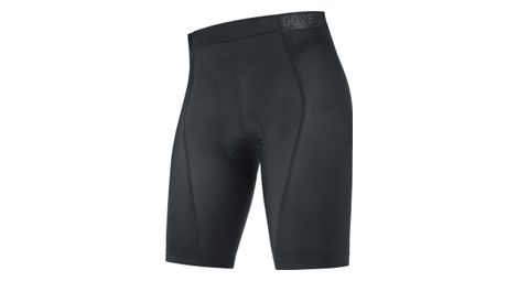 Short gore wear c5 windstopper para mujer, negro