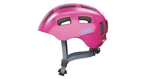 Abus casque vélo youn-i 2.0 rose pétillant s 48-54 cm