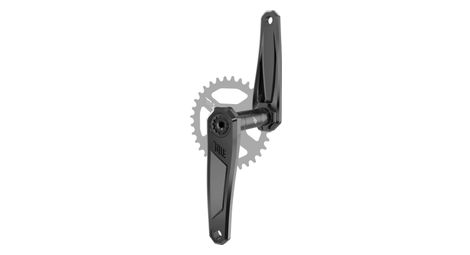 Manivelles Title CR1 | Axe 136 mm | Noir (Sans Plateau)